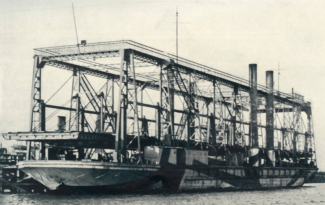 Pływająca kolej, 1922. autorstwa Unbekannt