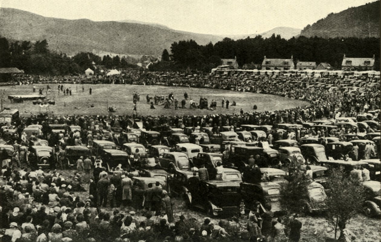 Spotkanie góralskie w Braemar, c1948. autorstwa Unbekannt