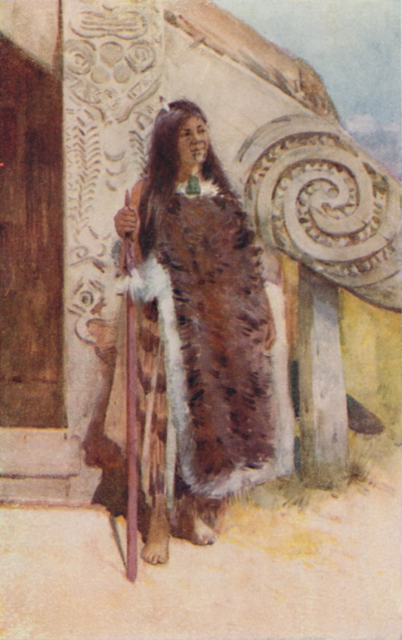 Wódz Maorysów, 1923. autorstwa Unbekannt