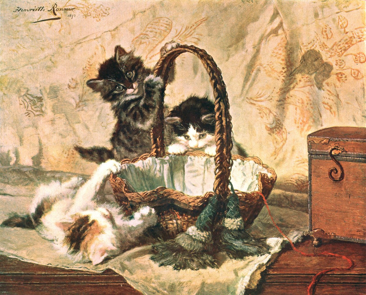 Wesołe przyjęcie, 1892, c1902. autorstwa Unbekannt
