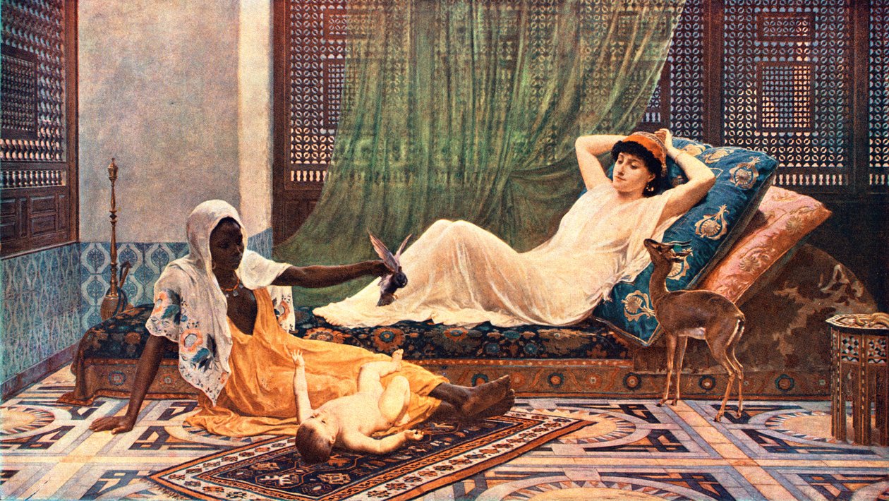 Nowe światło w Hareem, 1884, c1902. autorstwa Unbekannt
