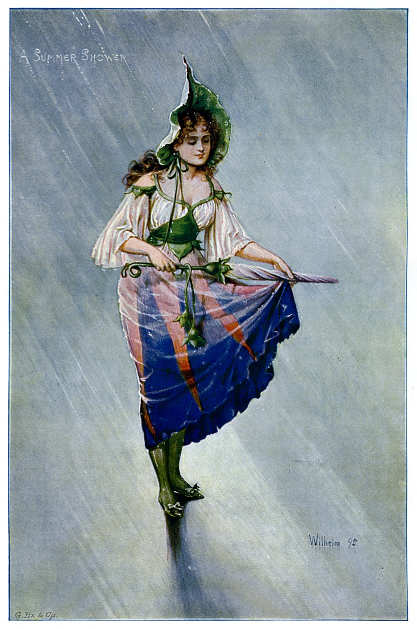 Letni prysznic, 1899 autorstwa Unbekannt
