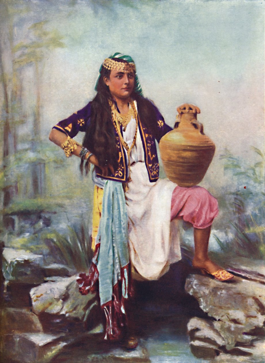 Syryjska dziewczyna na wiosnę, 1902 autorstwa Unbekannt