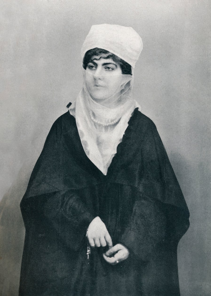 Turecka dama w stroju plenerowym, 1912 autorstwa Unbekannt