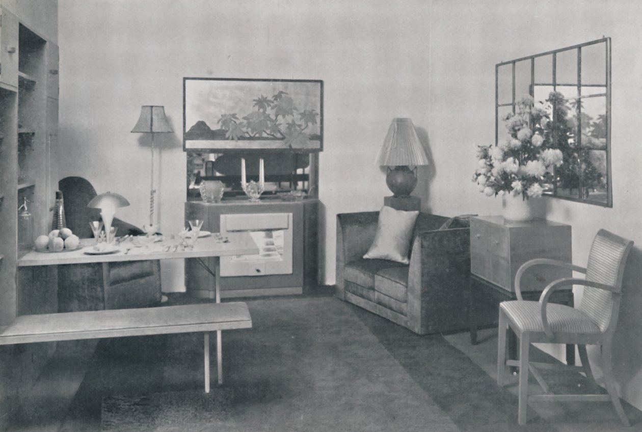 Jadalnia i salon, 1942. autorstwa Unbekannt