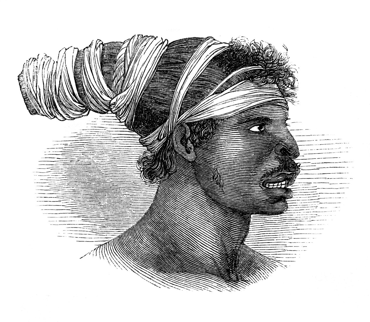 Rodowity Australijczyk, 1848 autorstwa Unbekannt