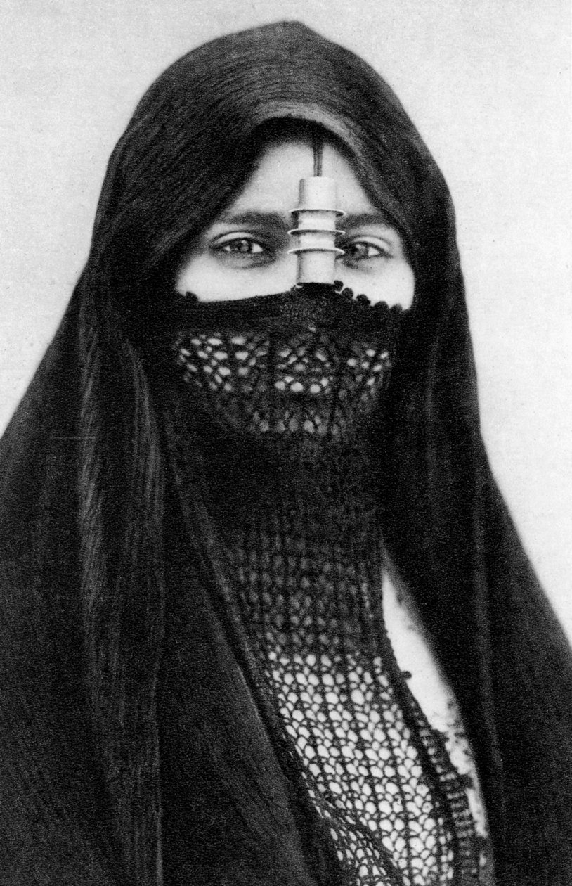 Portret Egipcjanki, ok. 1920 r. autorstwa Unbekannt