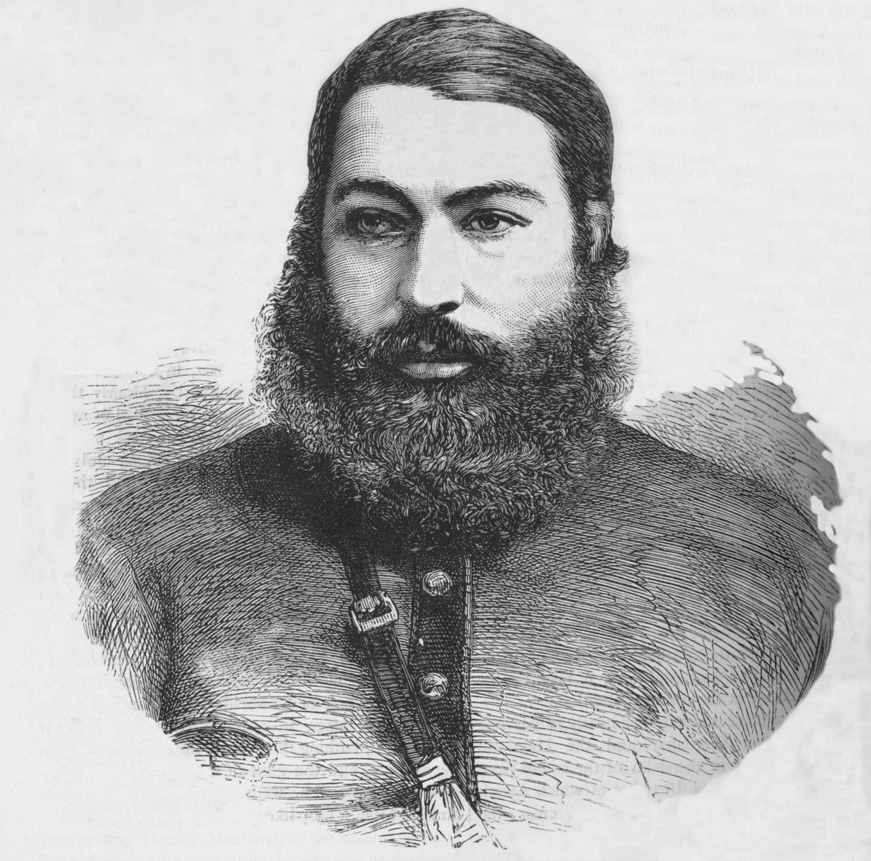 Abdur Rahman Khan, Ameer z Afganistanu, ok. 1880 r autorstwa Unbekannt