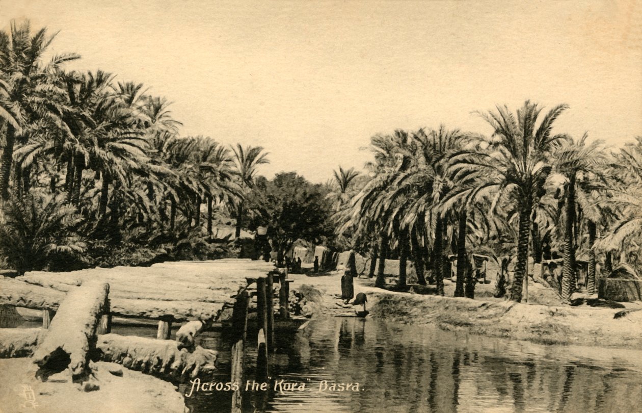 Po drugiej stronie Kory, Basra, c1918-c1939. autorstwa Unbekannt