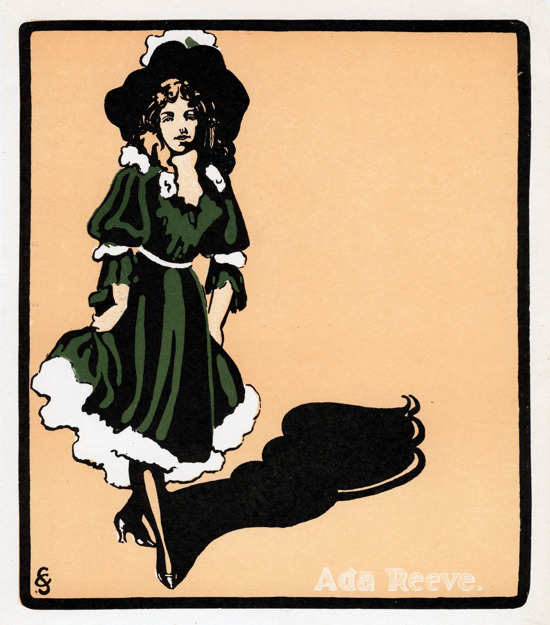 Ada Reeve 1874-1966, angielska aktorka, koniec XIX wieku autorstwa Unbekannt