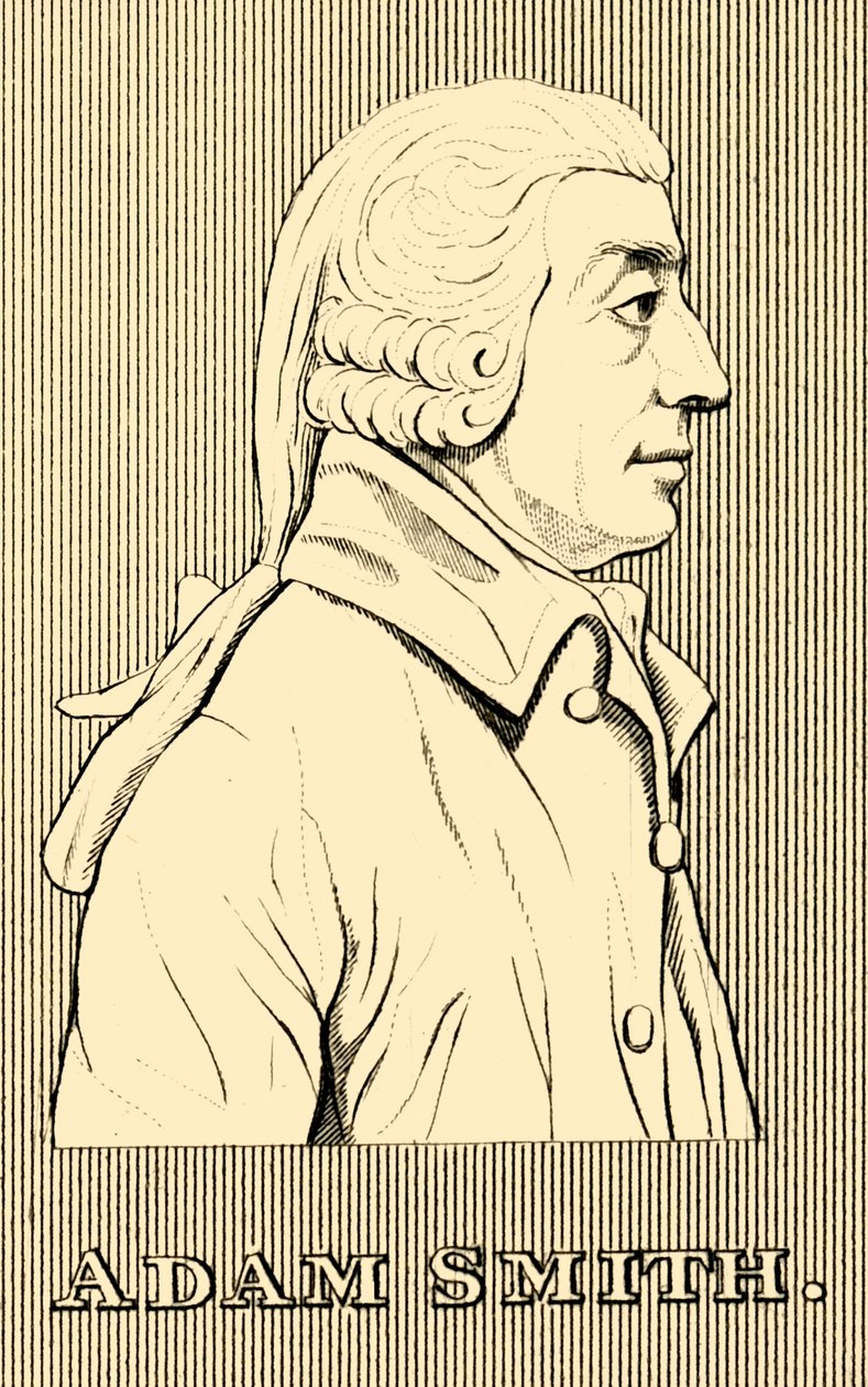 Adam Smith, 1723-1790, 1830. autorstwa Unbekannt