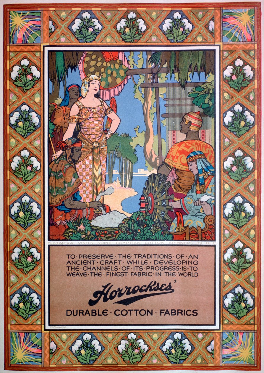 Reklama tkanin Horrockses, 1920 autorstwa Unbekannt