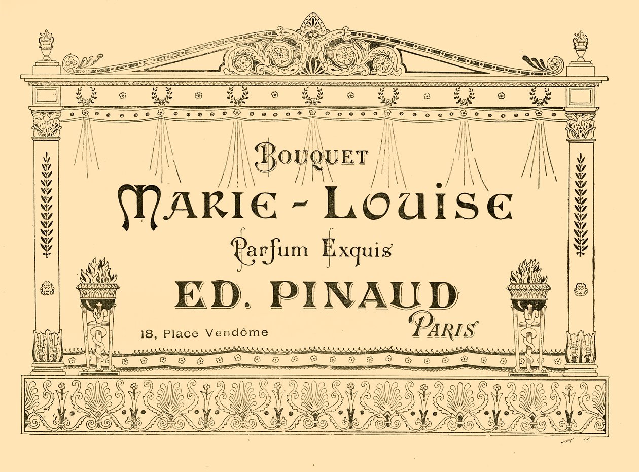 Reklama perfum Marie-Louise, 1903. autorstwa Unbekannt