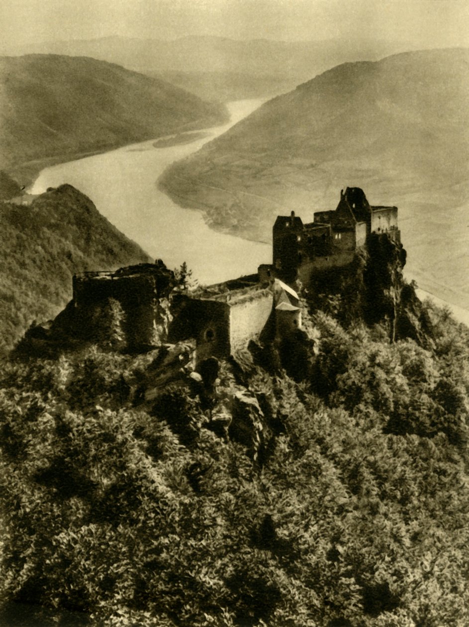 Zamek Aggstein, Wachau, Dolna Austria, ok. 1935. autorstwa Unbekannt