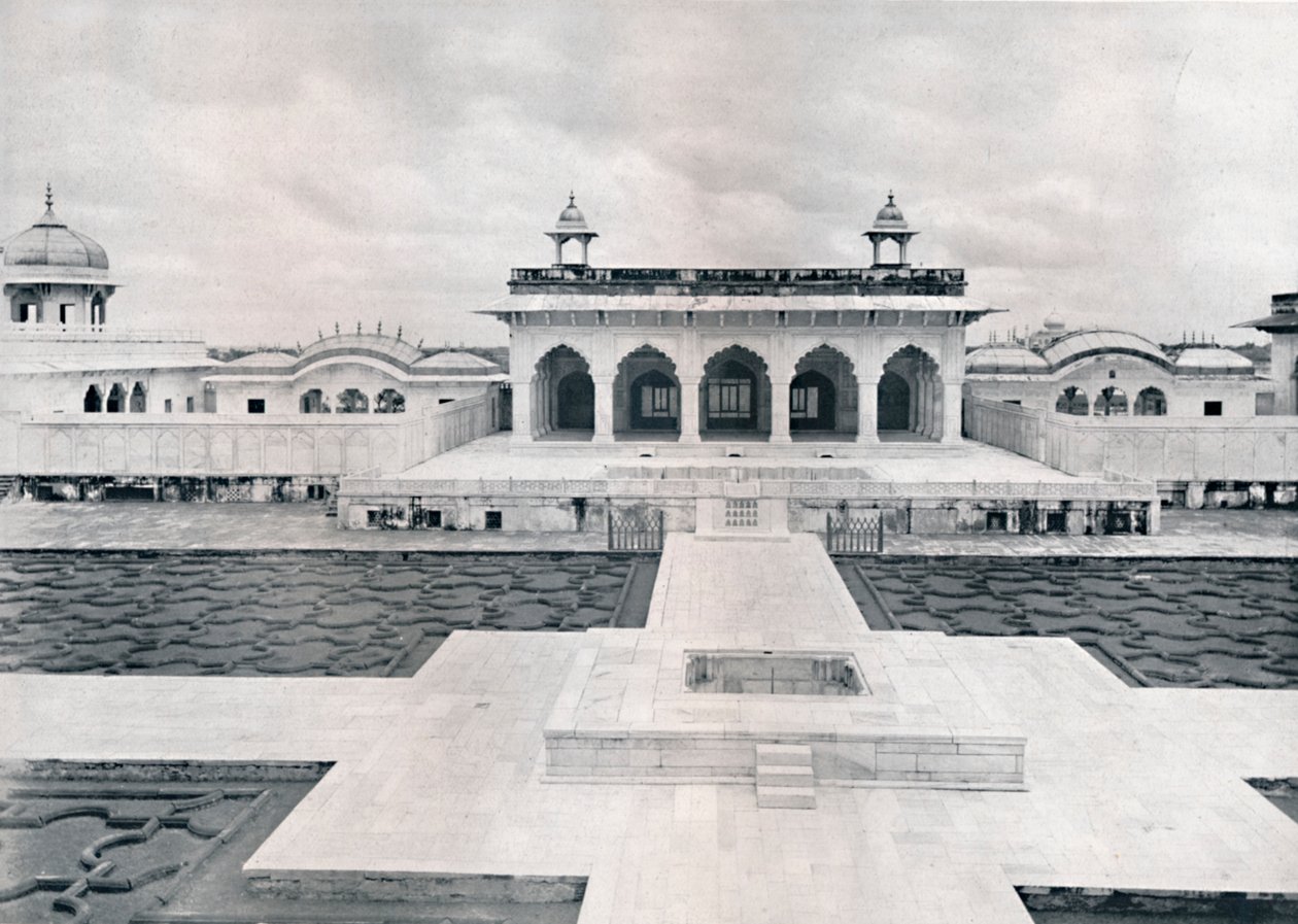 Agra. Khas Mahal i Zenana, c1910. autorstwa Unbekannt