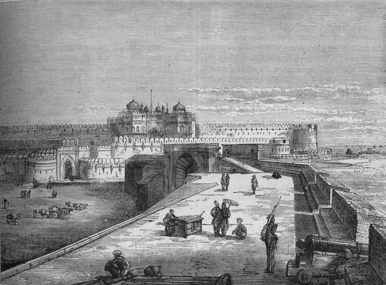 Agra, ok. 1880 r autorstwa Unbekannt