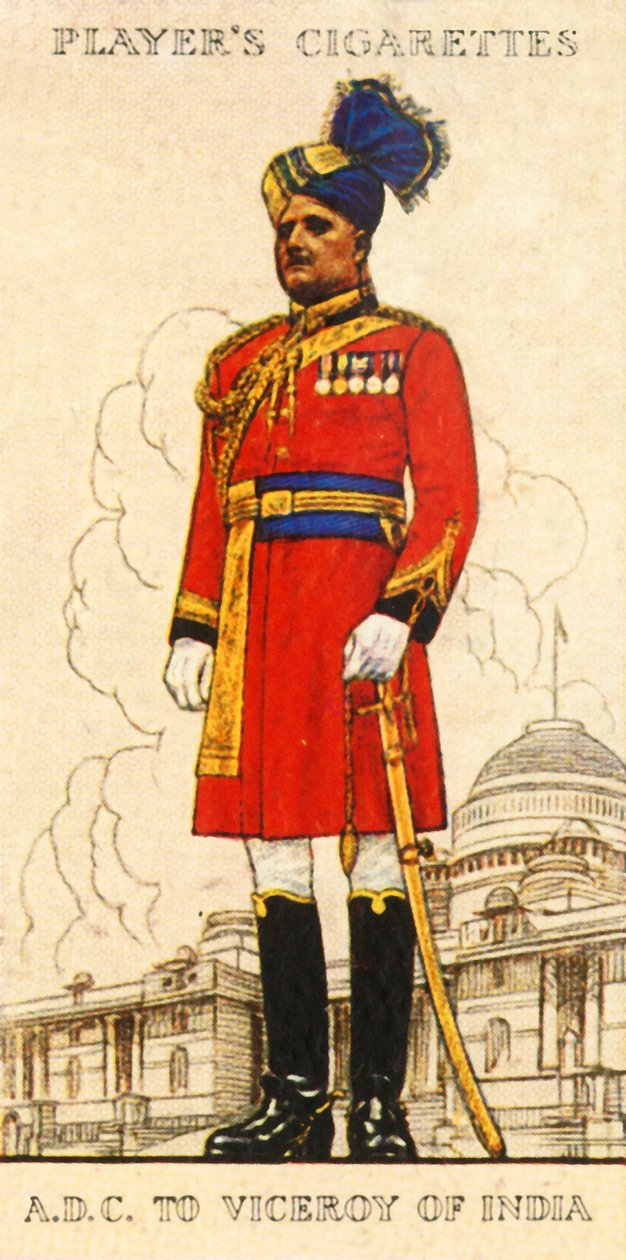 Aide-De-Camp do wicekróla Indii, 1936. autorstwa Unbekannt