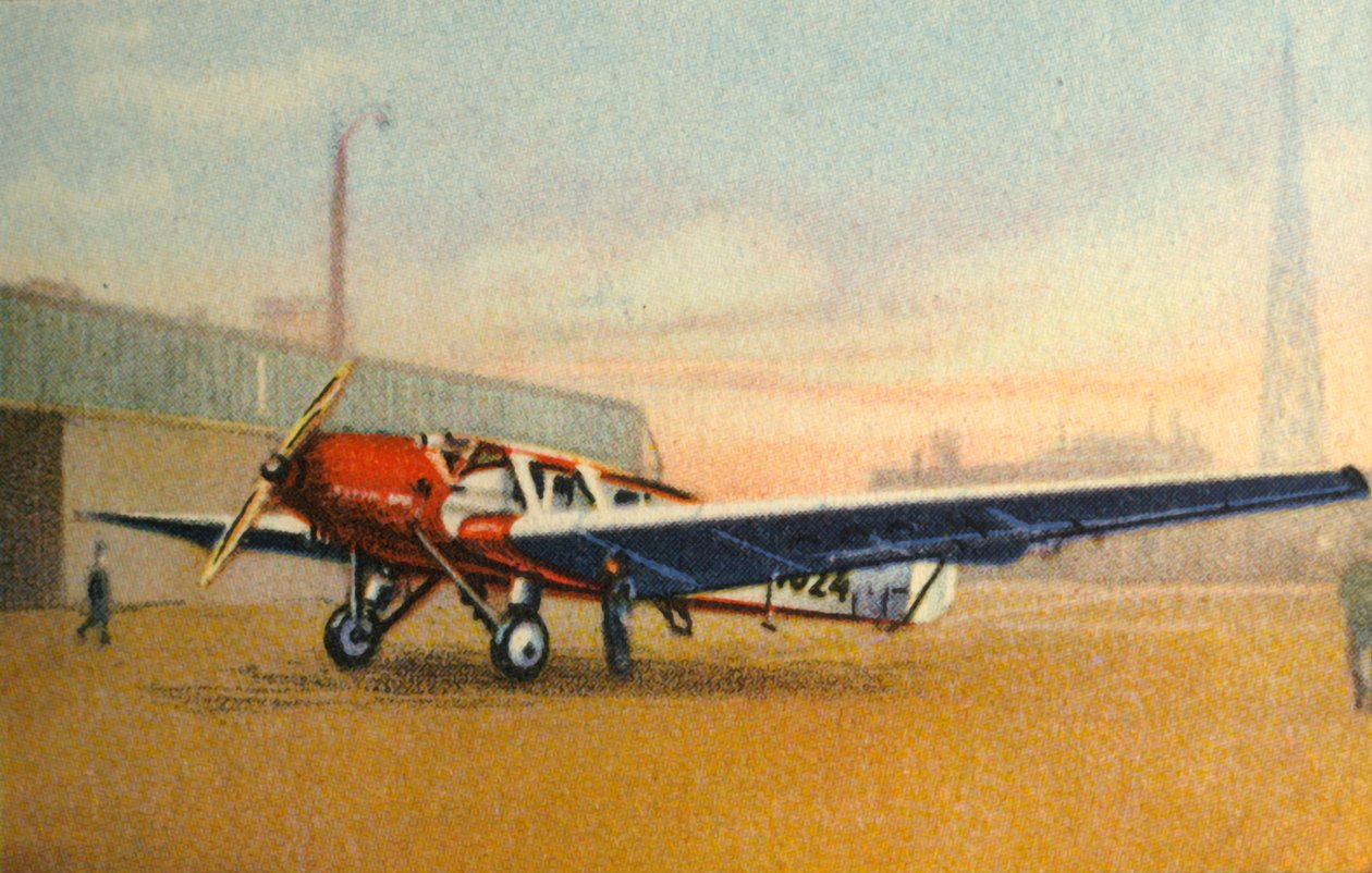 Samolot Albatros L 83 Adler, 1932. autorstwa Unbekannt