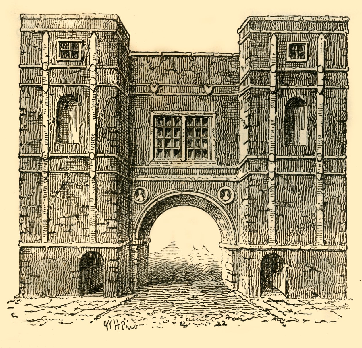 Aldgate, ok. 1872 r. autorstwa Unbekannt