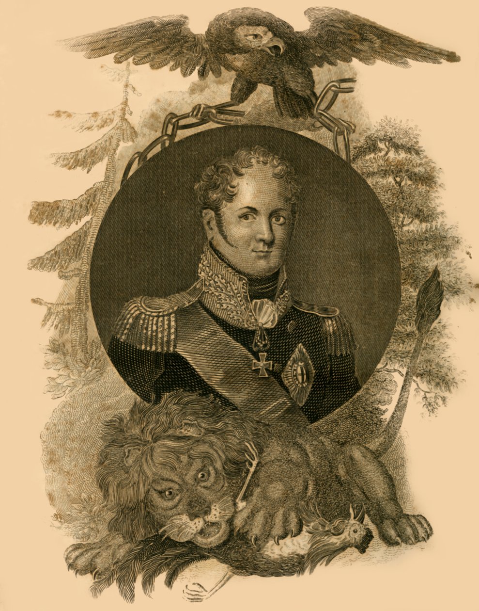 Aleksander Cesarz Rosji, 1777-1825, 1816. autorstwa Unbekannt