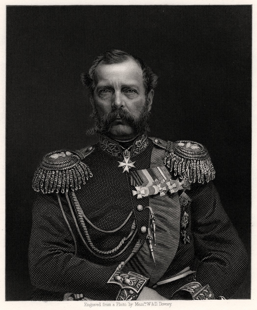 Aleksander II, car Rosji, XIX w. autorstwa Unbekannt