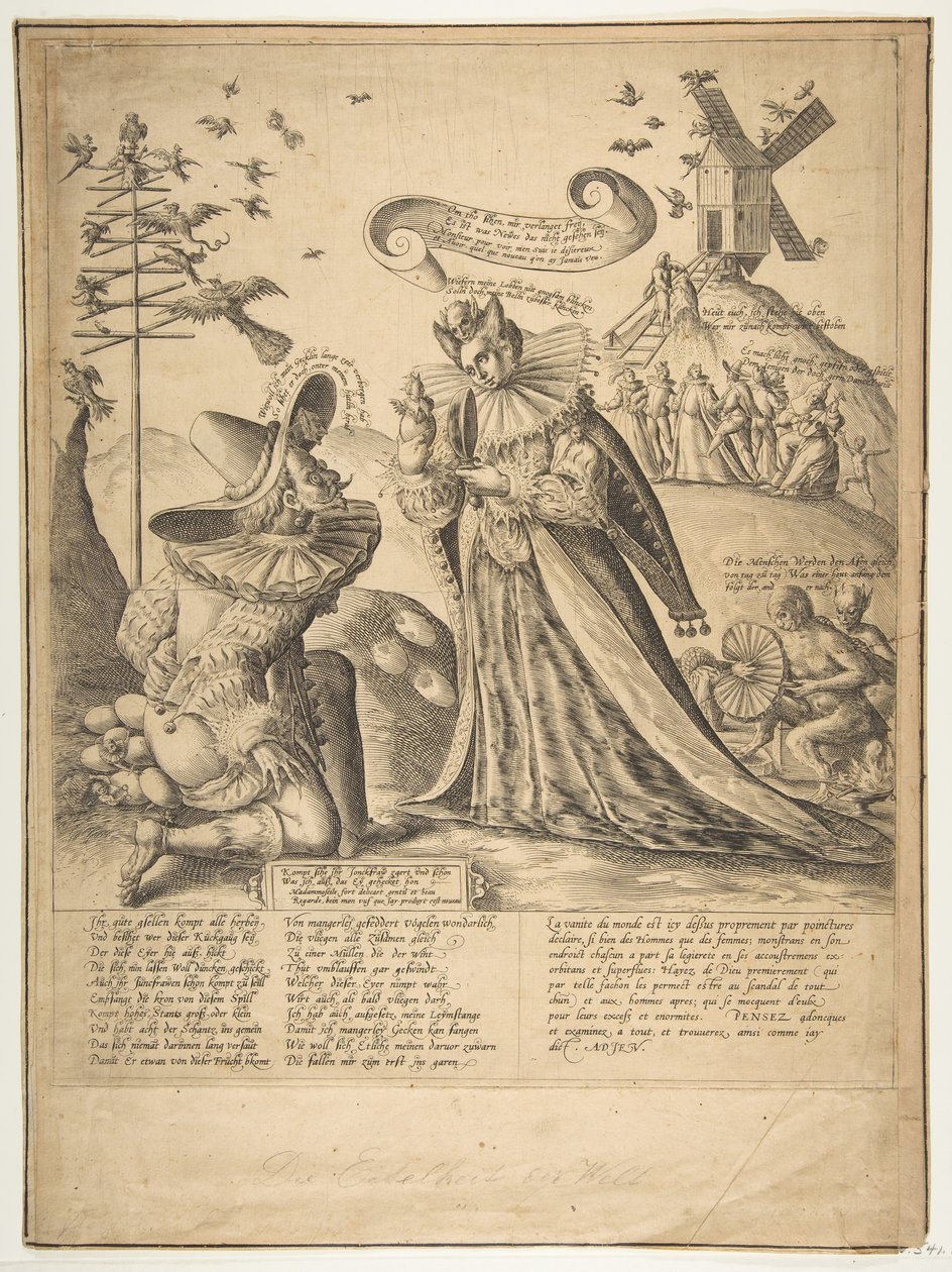 Alegoria o próżności. autorstwa Unbekannt