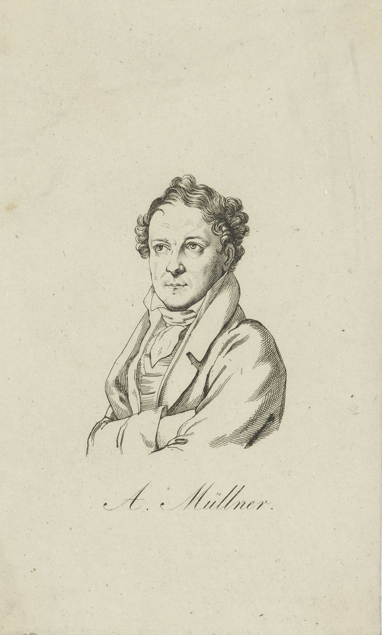Amandus Gottfried Adolf Muellner 1774-1829 , 1810-1820. autorstwa Unbekannt
