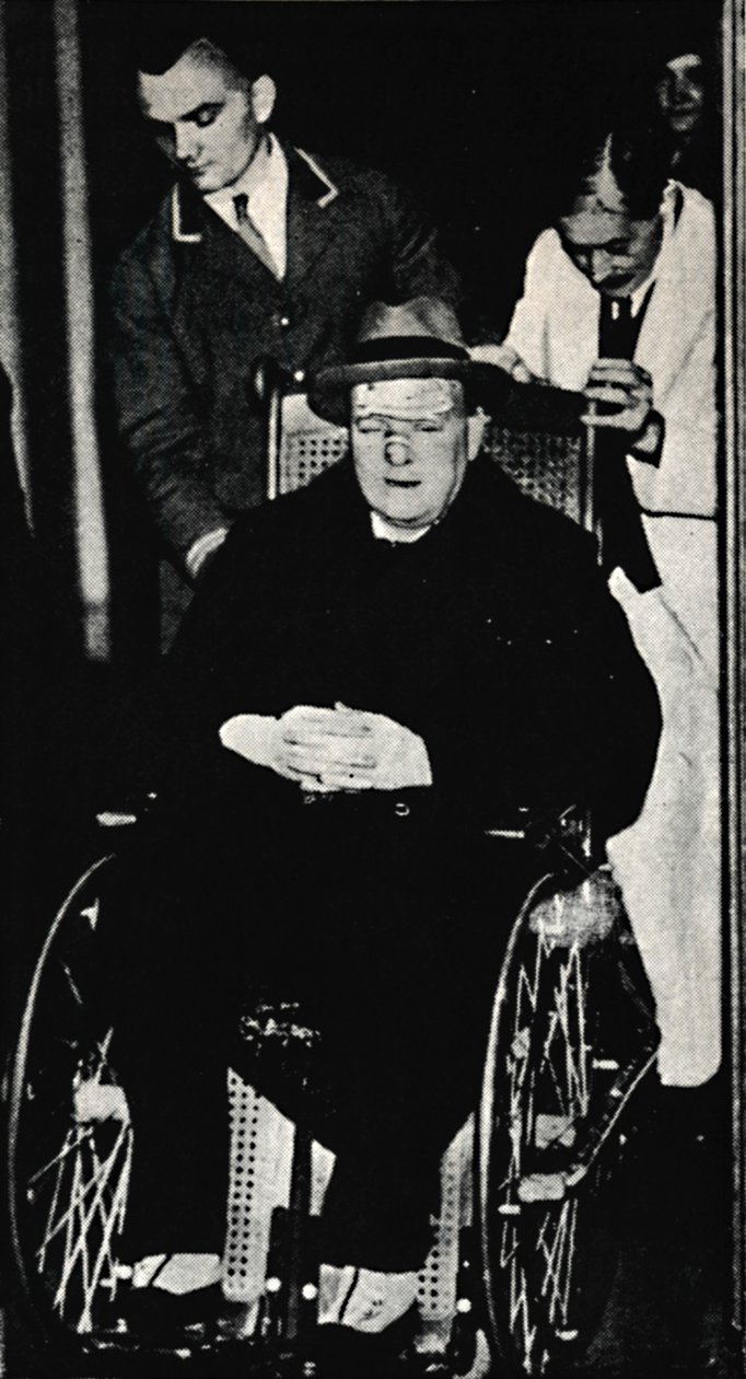 Wypadek pana Churchilla, listopad 1931, 1945. autorstwa Unbekannt