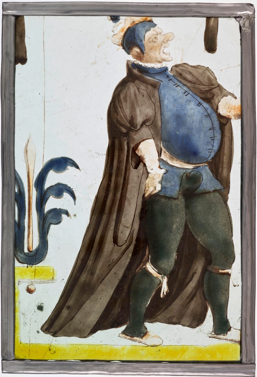 Aktor deklamujący, ca. 1600. autorstwa Unbekannt
