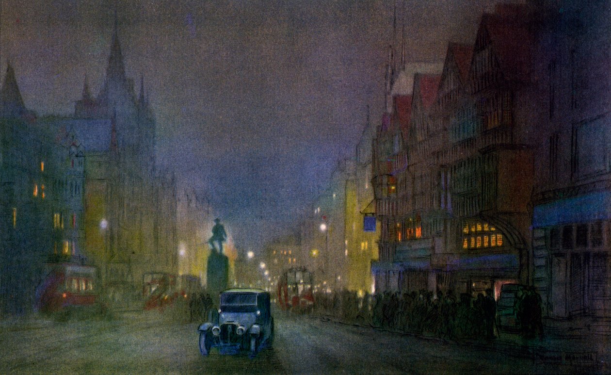 Starożytność i nowoczesność w Holborn, ok. 1900-1940 autorstwa Unbekannt