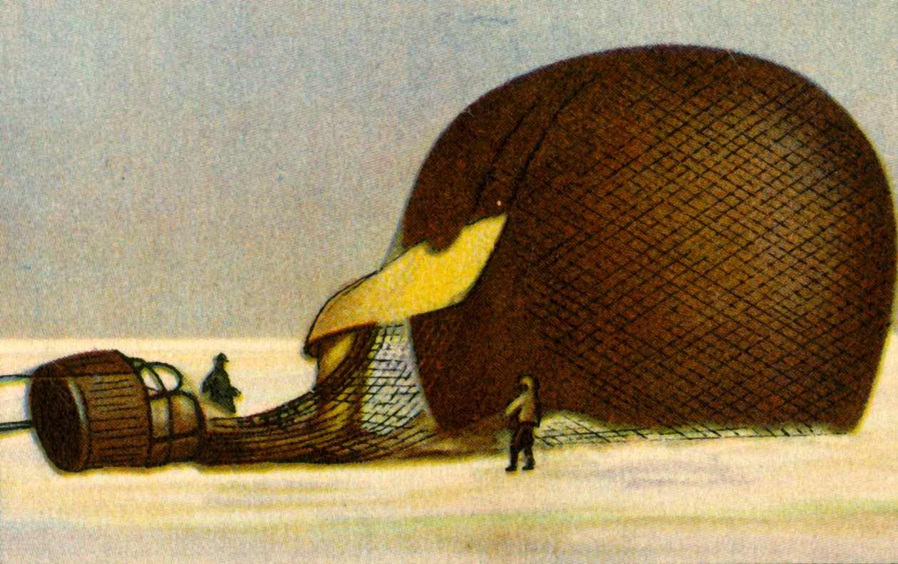 Balon Andrées Arctic po katastrofie, 1897, 1932. autorstwa Unbekannt
