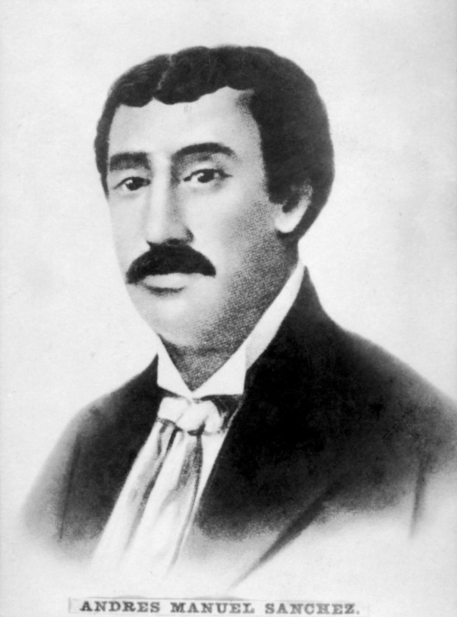 Andres Manuel Sanchez, 1805-1826, lata 20. autorstwa Unbekannt