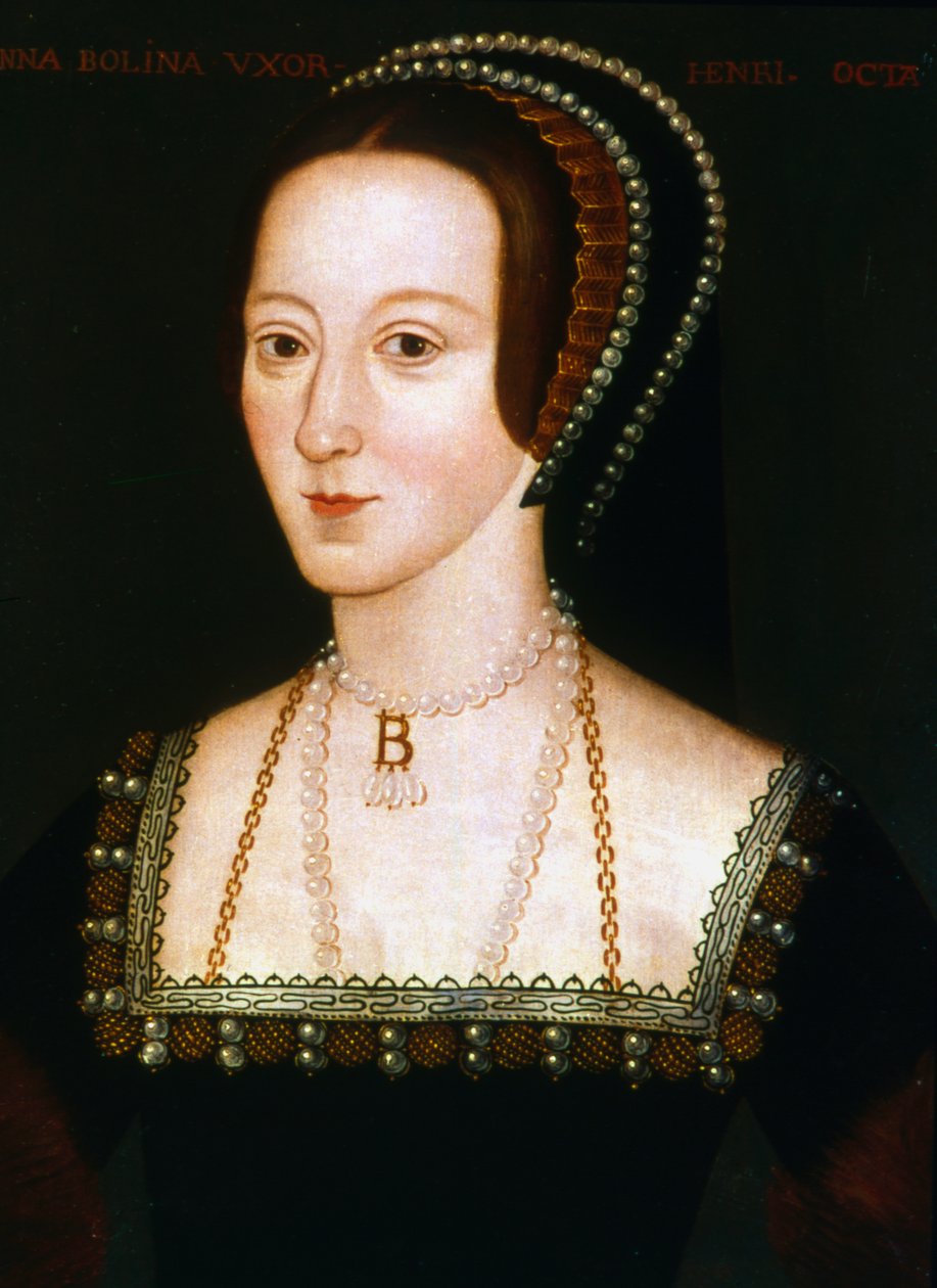 Anna Boleyn, druga żona Henryka VIII, ok. 1520-1536 autorstwa Unbekannt