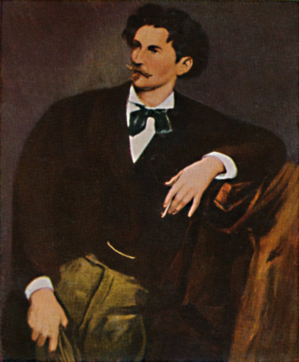 "Anselm Feuerbach 1829-1880 - Autoportret", 1934. autorstwa Unbekannt