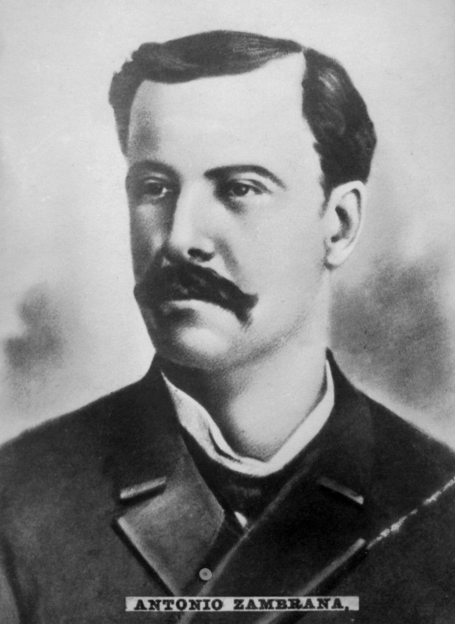 Antonio Zambrana, 1846-1922, lata 20. autorstwa Unbekannt