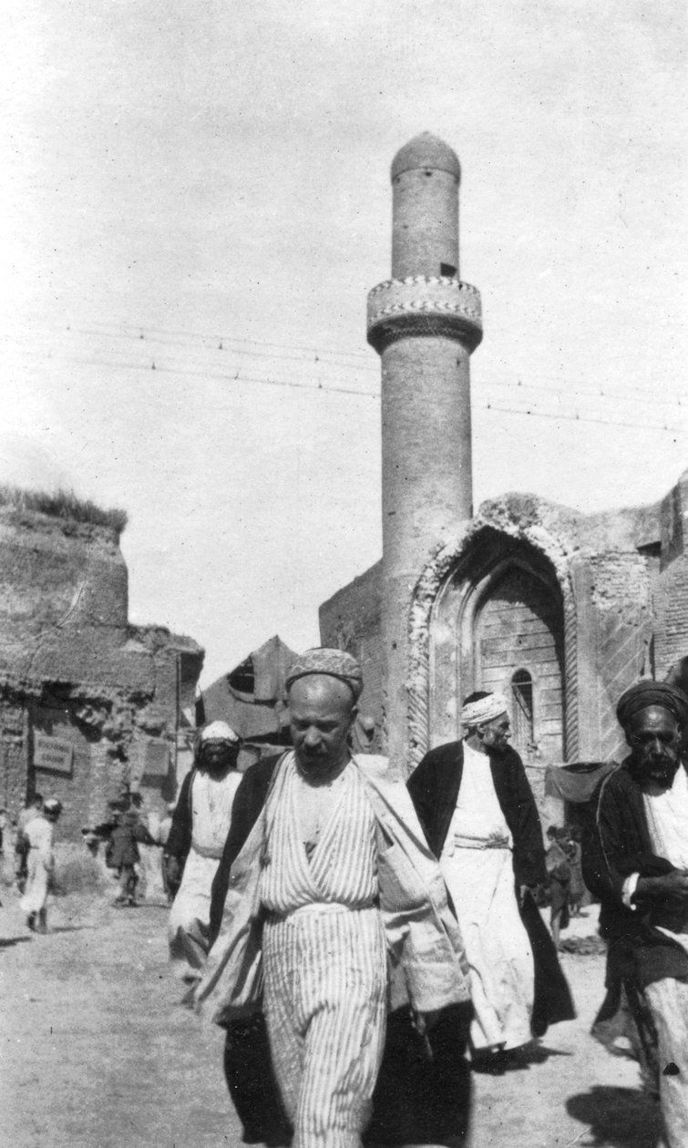 Arabska scena uliczna, Irak, 1917-1919 autorstwa Unbekannt