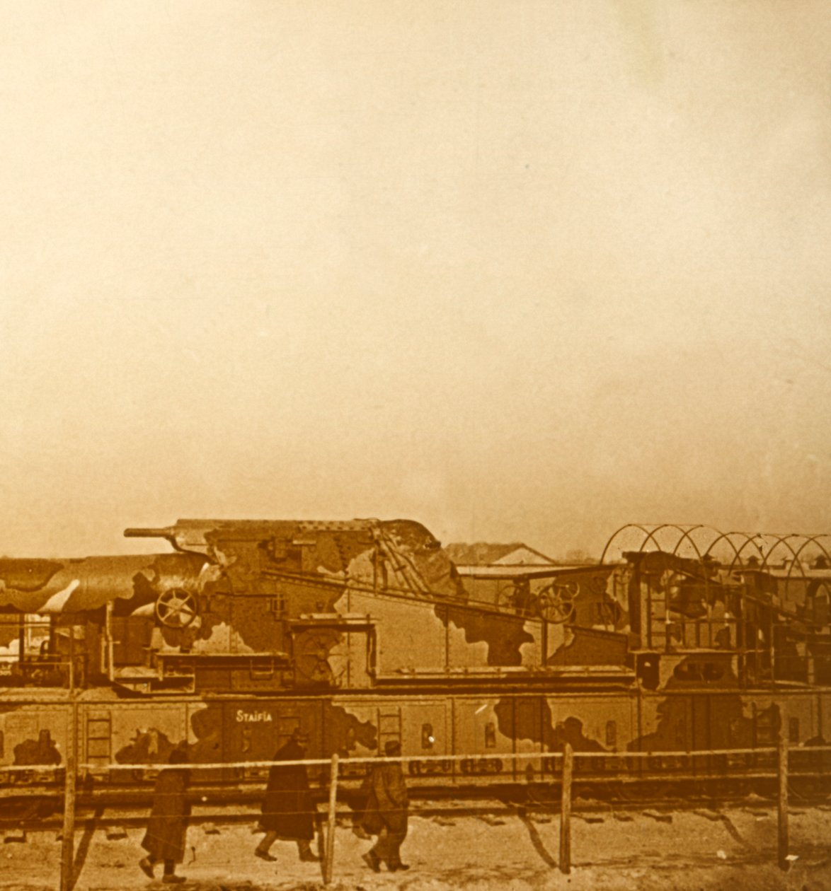 Pociąg pancerny, c1914-c1918 autorstwa Unbekannt