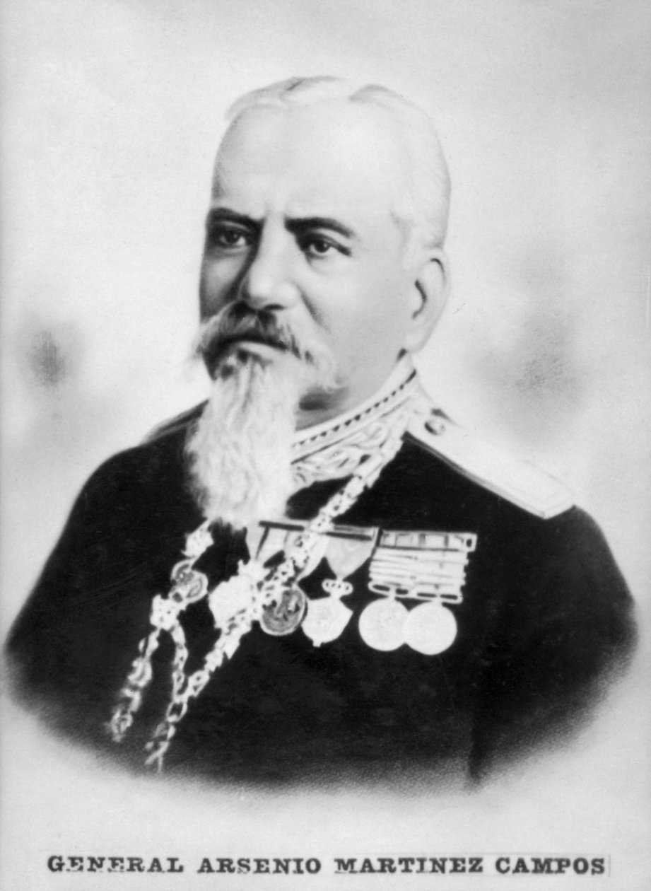 Arsenio Martinez Campos, ur. 1821, ok. 1910 autorstwa Unbekannt