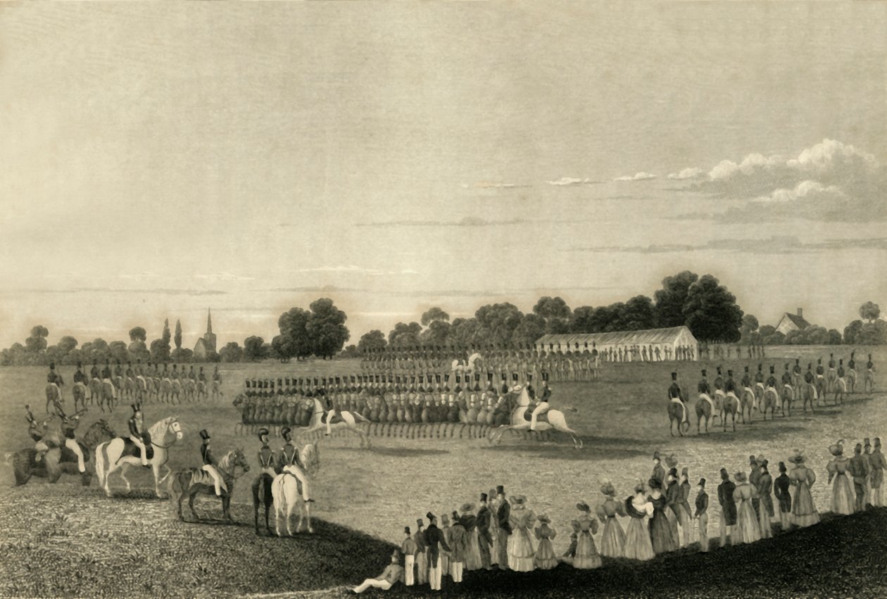 Arundel i Bramber Oddział Kawalerii Yeomanry, 1835. autorstwa Unbekannt