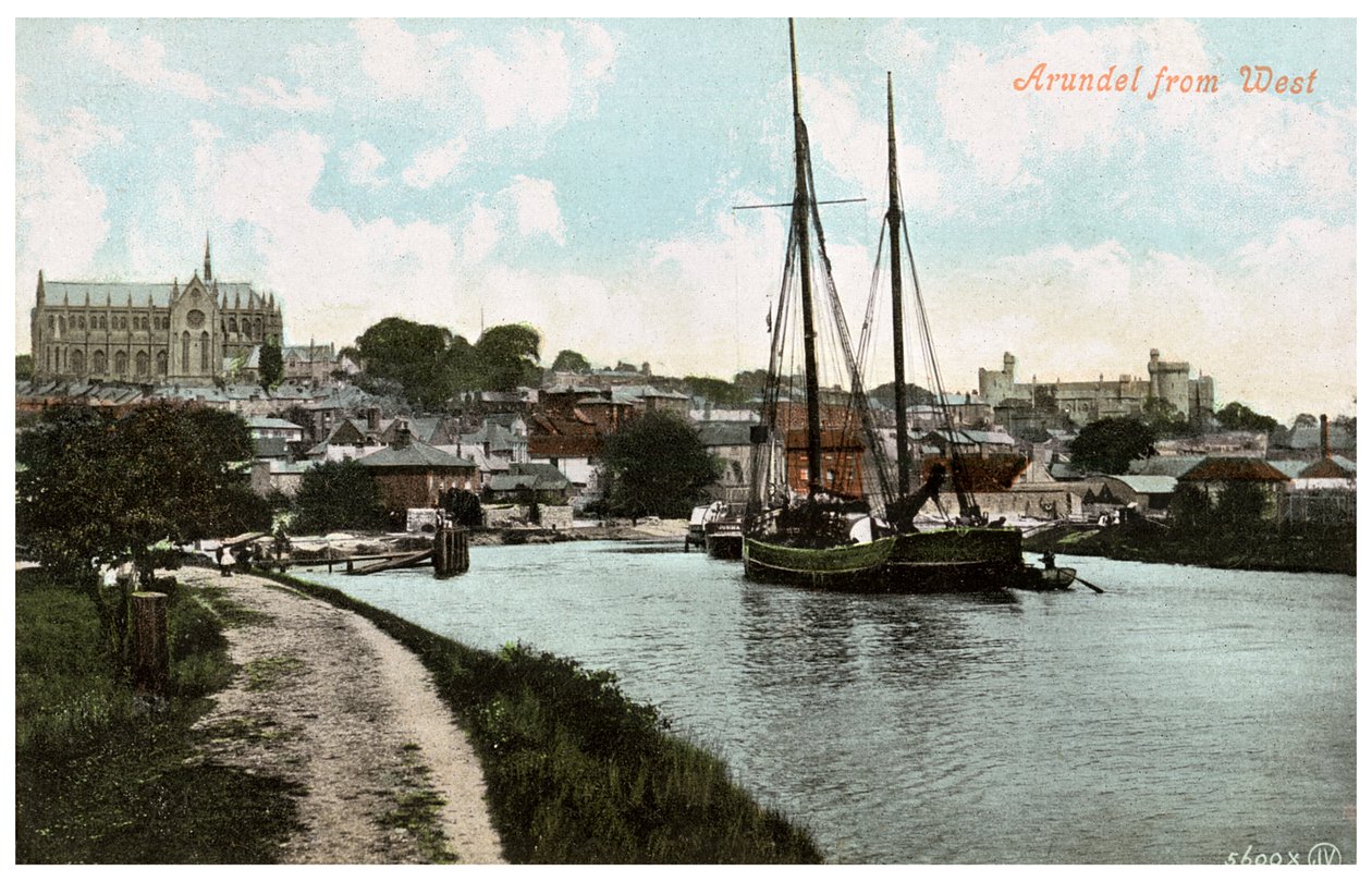 Arundel, Sussex, początek XX wieku autorstwa Unbekannt