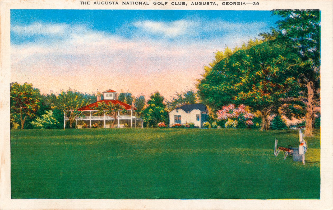 Augusta National Golf Club House, c1935 autorstwa Unbekannt
