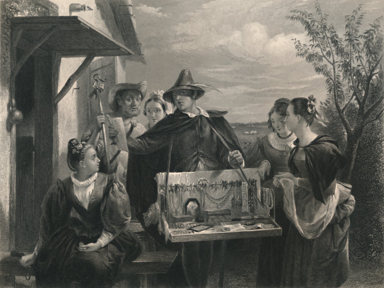 Autolycus Opowieść zimowa, c1870 autorstwa Unbekannt