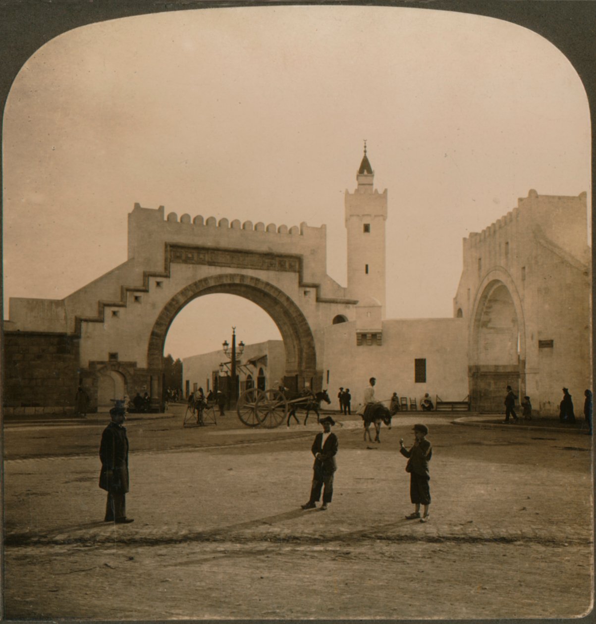 Bab Al Hadhra, Tunis, Tunezja, 1901 autorstwa Unbekannt