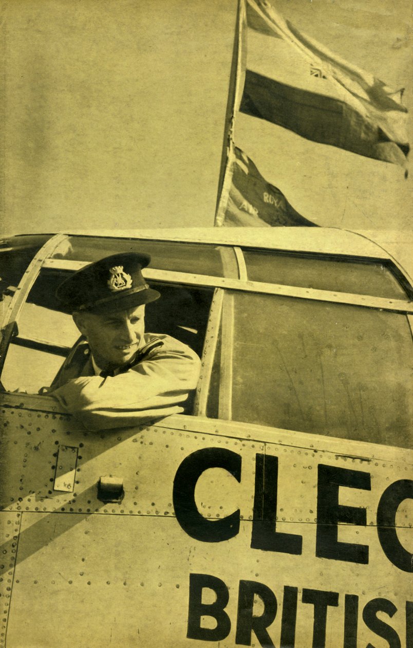 Tylna okładka Merchant Airmen, 1946. autorstwa Unbekannt