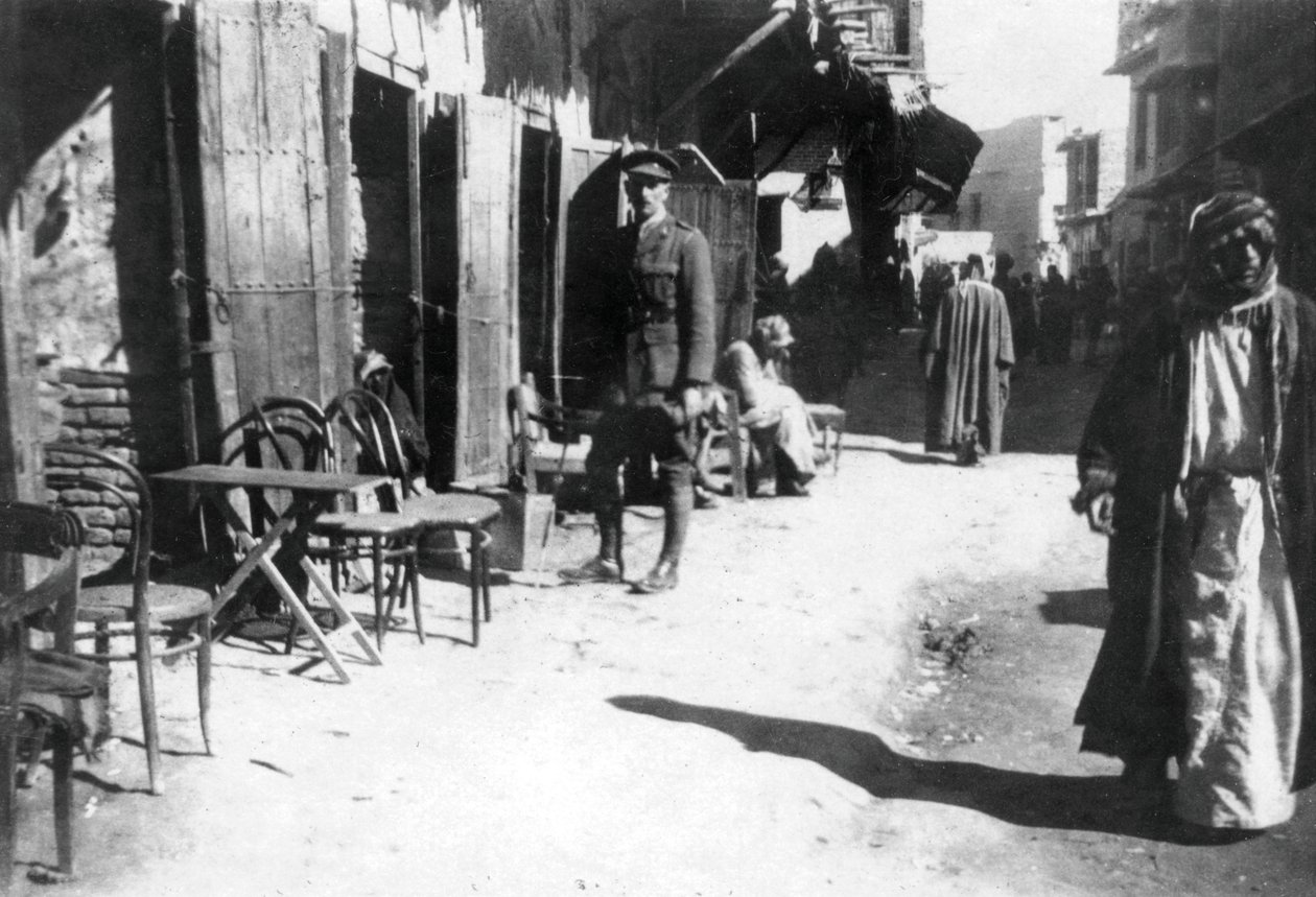 Bazar w Bagdadzie, 1918 autorstwa Unbekannt
