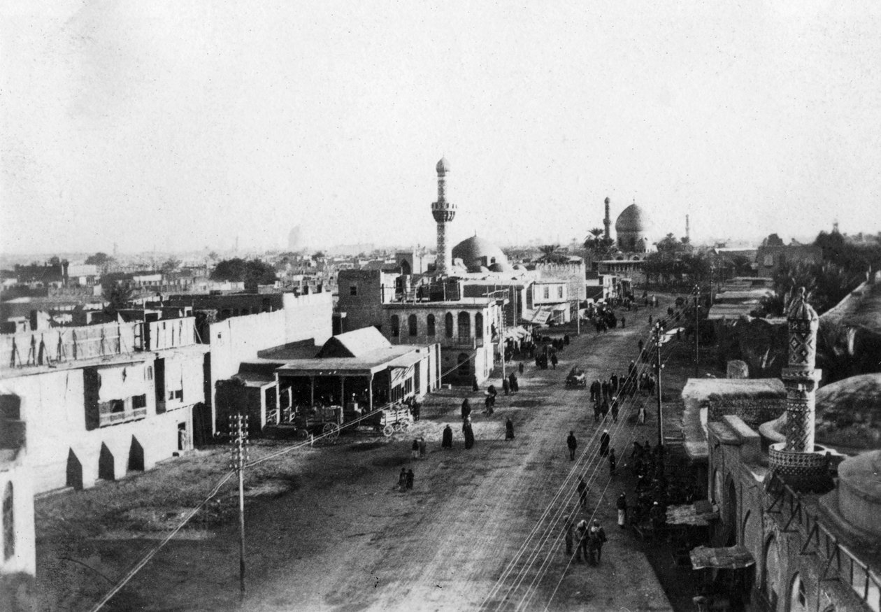 Bagdad od bramy północnej, Irak, 1917-1919 autorstwa Unbekannt