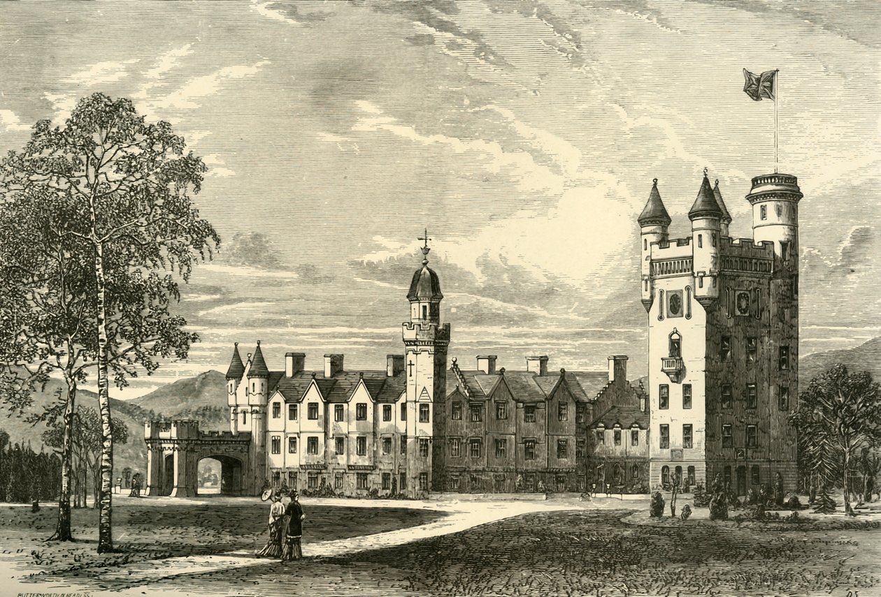 Zamek Balmoral, 1898. autorstwa Unbekannt