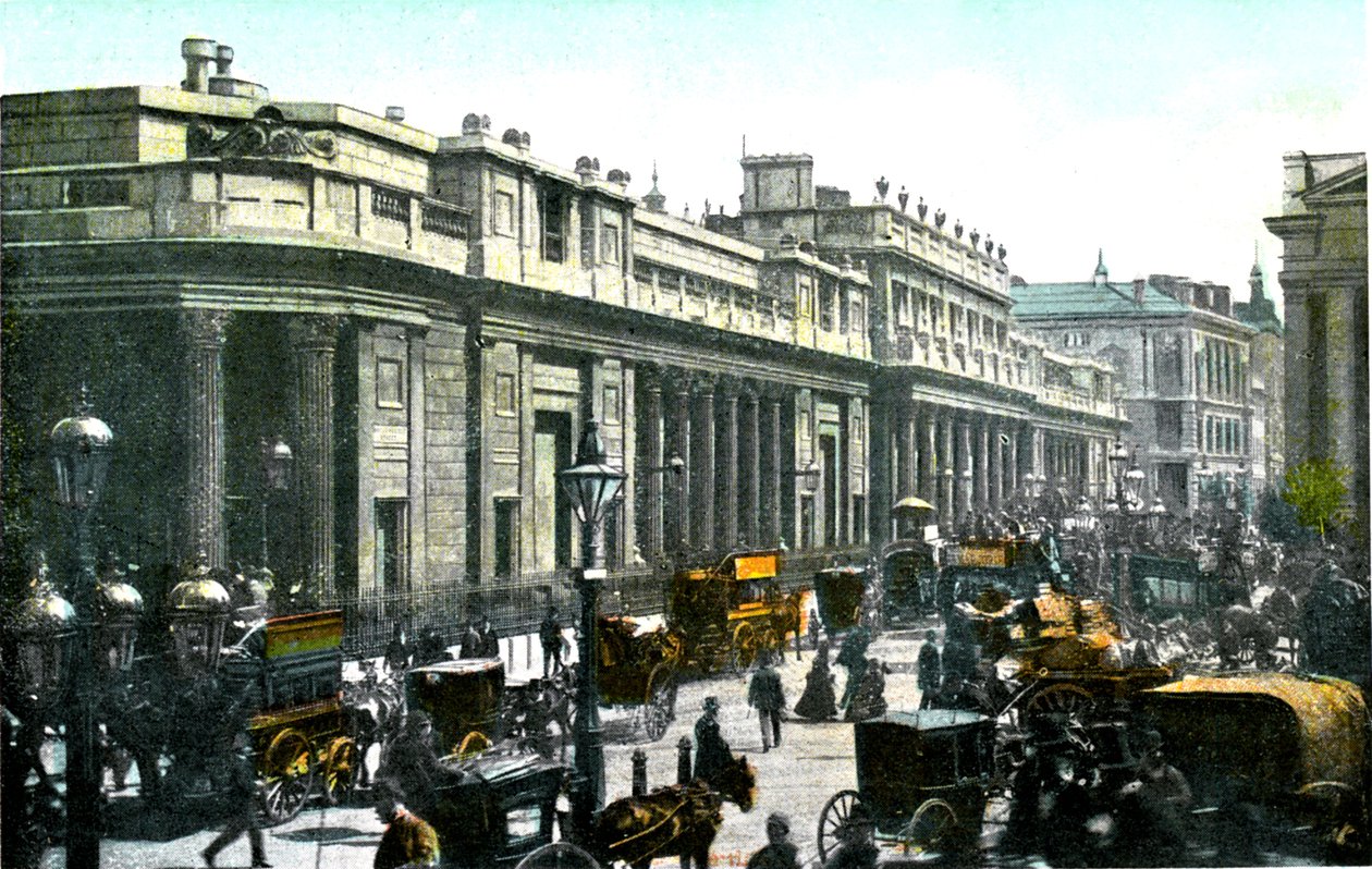 Bank of England, Londyn, XX wiek autorstwa Unbekannt