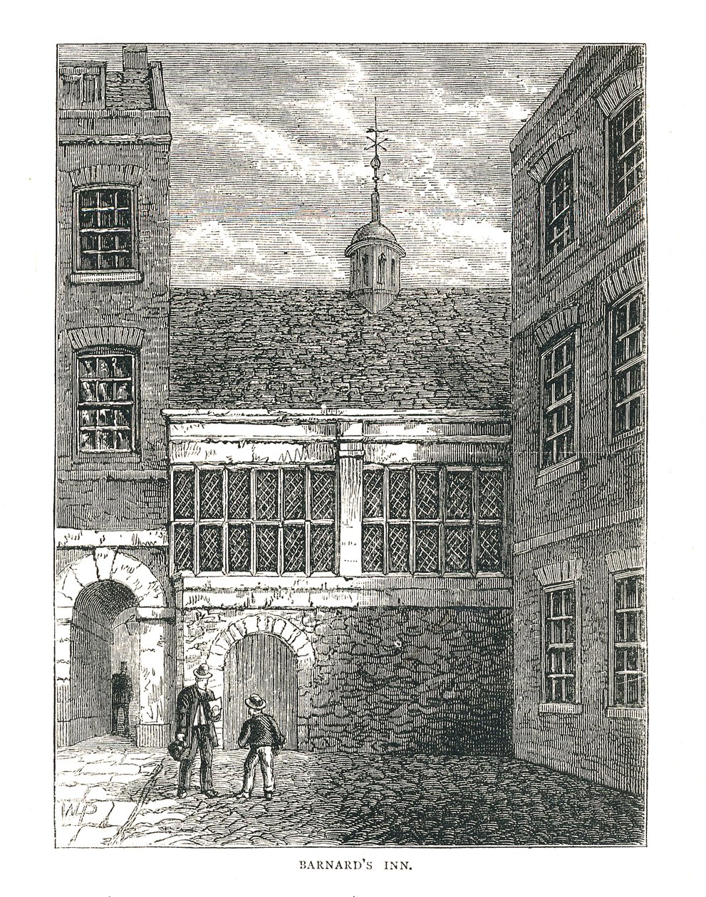 Zajazd Barnards, 1878 r. autorstwa Unbekannt