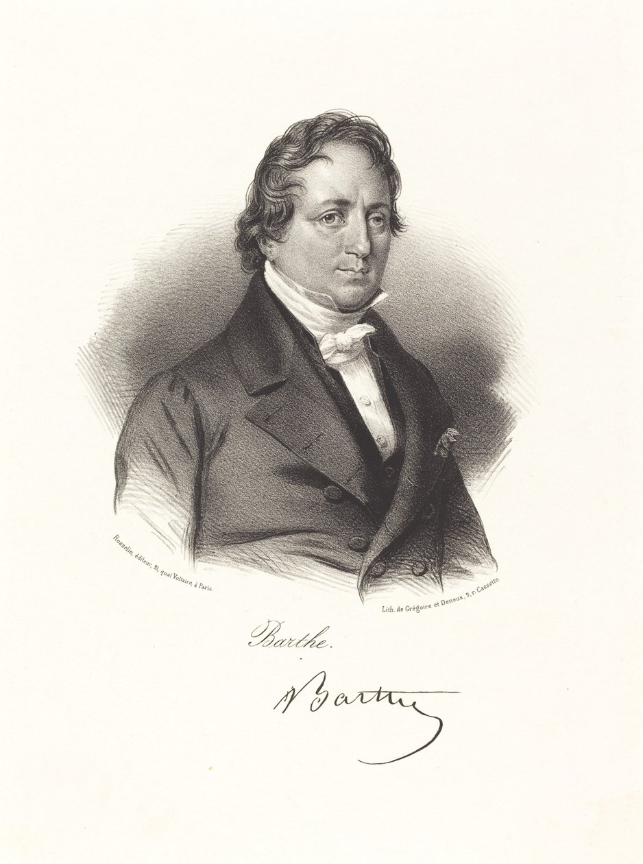 Barthe. autorstwa Unbekannt